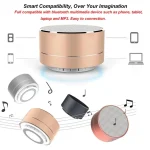 A10 Mini Portable Bluetooth Speaker Built-in MIC & LED, Support Hands-free Calls & TF Card - Image 9