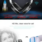 Zealot B19 Folding Headband Bluetooth Stereo Music Headset with Display for iPhone, Galaxy, Huawei, Xiaomi, LG, HTC and Other Smart Phones - Image 11