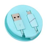 1m Circular Bobbin Gift Box Style 8 Pin to USB Data Sync Cable with Indicator for iPhone, iPad - Image 6