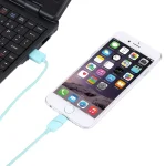 1m Circular Bobbin Gift Box Style 8 Pin to USB Data Sync Cable with Indicator for iPhone, iPad - Image 7