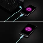 1m Circular Bobbin Gift Box Style 8 Pin to USB Data Sync Cable with Indicator for iPhone, iPad - Image 9