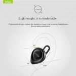 QCY J11 Universal Driving Wireless Bluetooth 4.1 Earphone with Mic for Smart Phones or Other Bluetooth Devices, Effective Bluetooth Distance: 10M - Image 4