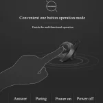 QCY J11 Universal Driving Wireless Bluetooth 4.1 Earphone with Mic for Smart Phones or Other Bluetooth Devices, Effective Bluetooth Distance: 10M - Image 5