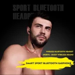 AWEI A960BL Wireless Sport Bluetooth Earphone with Wire Control, Support Handfree Call - Image 3