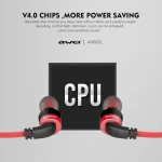 AWEI A960BL Wireless Sport Bluetooth Earphone with Wire Control, Support Handfree Call - Image 8