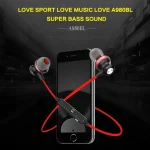 AWEI A980BL Wireless Sport Magnetic Bluetooth Earphone with Wire Control , Support Handfree Call - Image 3