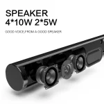 LP1807 Wireless Bluetooth Speaker, Support  AUX / Optical / HDMI ARC / RCA / Subwoofer / USB - Image 5