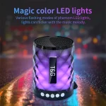 T&G TG155 Bluetooth 4.2 Mini Portable Wireless Bluetooth Speaker with Colorful Lights - Image 2