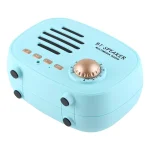 Q108 Retro Mini Wireless Bluetooth Speaker, Support Hands-free / TF Card / U disk / FM - Image 3