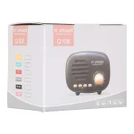 Q108 Retro Mini Wireless Bluetooth Speaker, Support Hands-free / TF Card / U disk / FM - Image 6