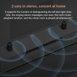 Xiaomi Xiaoai Speaker Pro with 750mL Large Sound Cavity Volume / AUX IN Wired Connection / Combo Stereo / Professional DTS Audio / Hi-Fi Audio chip / Infrared Remote Control Traditional Home Appliances / Bluetooth Mesh Gateway - Image 8