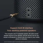 Xiaomi Xiaoai Speaker Pro with 750mL Large Sound Cavity Volume / AUX IN Wired Connection / Combo Stereo / Professional DTS Audio / Hi-Fi Audio chip / Infrared Remote Control Traditional Home Appliances / Bluetooth Mesh Gateway - Image 9
