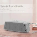 NewRixing NR-4019 Outdoor Portable Bluetooth Speaker with Hands-free Call Function, Support TF Card & USB & FM & AUX - Image 5
