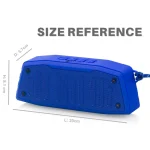 NewRixing NR-4019 Outdoor Portable Bluetooth Speaker with Hands-free Call Function, Support TF Card & USB & FM & AUX - Image 7