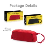 NewRixing NR-4019 Outdoor Portable Bluetooth Speaker with Hands-free Call Function, Support TF Card & USB & FM & AUX - Image 9