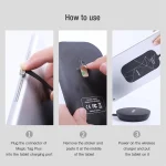 NILLKIN NKR01 For iPad 9.7 / 10.2 inch & iPad Air 10.5 inch & iPad Pro 10.5 inch Long Magic Tag Plus QI Standard Wireless Charging Receiver with 8 Pin Port - Image 15