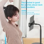 ZM-15 Rotatable Aluminum Alloy Desktop Stand Lazy Stand for 4.7-12.9 inch Mobile Phones / Tablets, For 4.7-12.9 inch Phones White, For 4.7-12.9 inch Phones Black - Image 6