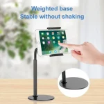 ZM-15 Rotatable Aluminum Alloy Desktop Stand Lazy Stand for 4.7-12.9 inch Mobile Phones / Tablets, For 4.7-12.9 inch Phones White, For 4.7-12.9 inch Phones Black - Image 8