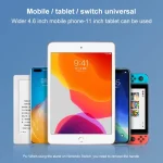 ZM-15 Rotatable Aluminum Alloy Desktop Stand Lazy Stand for 4.7-12.9 inch Mobile Phones / Tablets, For 4.7-12.9 inch Phones White, For 4.7-12.9 inch Phones Black - Image 10