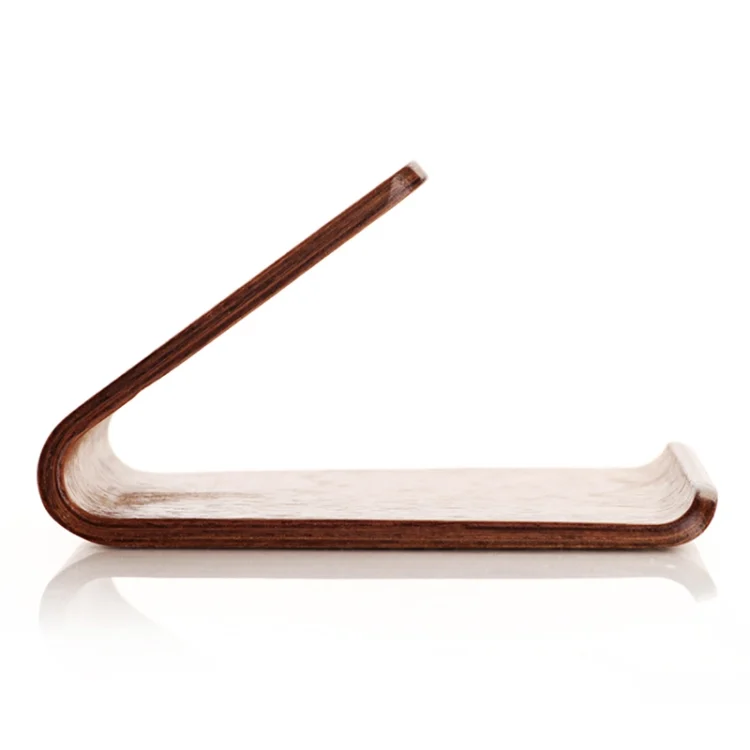 IP7G0650B_3.webp JS01 Wooden Desktop Phone Holder Universal Curved Wood Support Frame For Tablet Phones (Lindens), IP7G0650A, IP7G0650B, IP7G0650C - Image 7