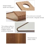 JS01 Wooden Desktop Phone Holder Universal Curved Wood Support Frame For Tablet Phones (Lindens), IP7G0650A, IP7G0650B, IP7G0650C - Image 2