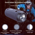 ZEALOT A1 Multifunctional Bass Wireless Bluetooth Speaker, Built-in Microphone, Support Bluetooth Call & AUX & TF Card & LED Lights - Image 4