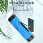 ZEALOT A2 Multifunctional Bass Wireless Bluetooth Speaker, Built-in Microphone, Support Bluetooth Call & AUX & TF Card & LED Lights - Image 6