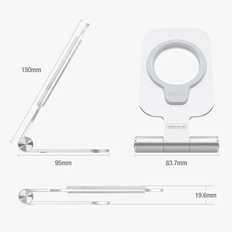 IP7G0659S_15.webp NILLKIN Vertical Folding Stand,Support Magsafe Charger - Image 16
