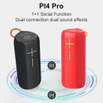 HOPESTAR P14 Pro Portable Outdoor Waterproof Wireless Bluetooth Speaker, Support Hands-free Call & U Disk & TF Card & 3.5mm AUX & FM, P14 Pro Black, P14 Pro Grey, P14 Pro Blue, P14 Pro Red - Image 3