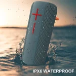 HOPESTAR P14 Pro Portable Outdoor Waterproof Wireless Bluetooth Speaker, Support Hands-free Call & U Disk & TF Card & 3.5mm AUX & FM, P14 Pro Black, P14 Pro Grey, P14 Pro Blue, P14 Pro Red - Image 4