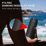 HOPESTAR P14 Pro Portable Outdoor Waterproof Wireless Bluetooth Speaker, Support Hands-free Call & U Disk & TF Card & 3.5mm AUX & FM, P14 Pro Black, P14 Pro Grey, P14 Pro Blue, P14 Pro Red - Image 5