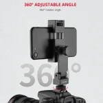YELANGU PC10 360 Degree Rotating Horizontal Vertical Shooting Phone Clamp Holder Bracket - Image 9