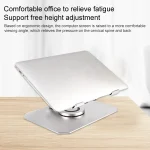SDL02 Rotating and Folding Aluminum Alloy Laptop Cooling Bracket for 11-17.3 inch Laptops - Image 4