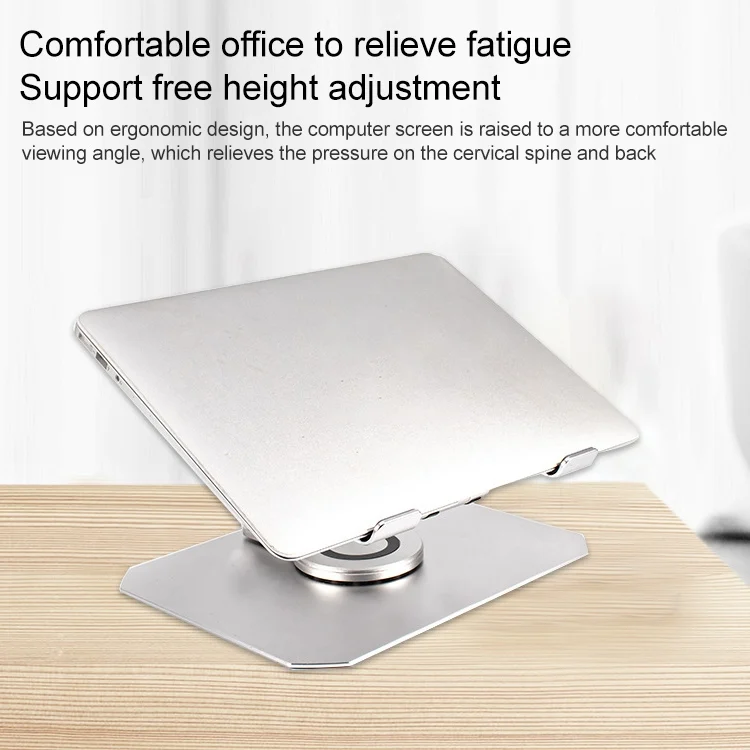 IP7G0799_3.webp SDL02 Rotating and Folding Aluminum Alloy Laptop Cooling Bracket for 11-17.3 inch Laptops - Image 4