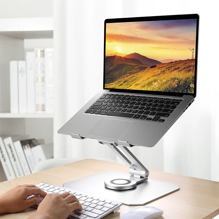 IP7G0799_6.webp SDL02 Rotating and Folding Aluminum Alloy Laptop Cooling Bracket for 11-17.3 inch Laptops - Image 7