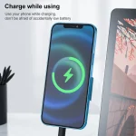 R-JUST SJ05-3 Multi-function Laptop Magnetic Expanded Metal Holder, SJ05-3 Black, SJ05-3 Pink, SJ05-3 Green, SJ05-3 Blue, SJ05-3 Silver - Image 5