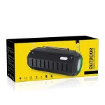 New Rixing NR-905FM TWS Bluetooth Speaker Support Hands-free Call / FM with Shoulder Strap & Antenna, NR-905FM (Black), NR-905FM (Green), NR-905FM (Blue), NR-905FM (Red) - Image 3