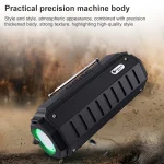 New Rixing NR-905FM TWS Bluetooth Speaker Support Hands-free Call / FM with Shoulder Strap & Antenna, NR-905FM (Black), NR-905FM (Green), NR-905FM (Blue), NR-905FM (Red) - Image 5