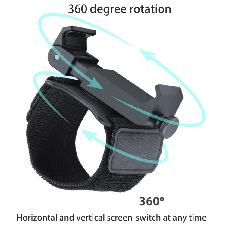 IP7G0894B_4.webp Elastic Wristband Hands Free Phone Holder, Wristband Length: 40cm, Wristband Length: 40cm - Image 5