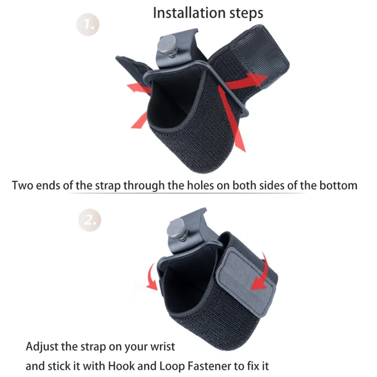 IP7G0894B_7.webp Elastic Wristband Hands Free Phone Holder, Wristband Length: 40cm, Wristband Length: 40cm - Image 8