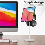 R-JUST PB03 Lifting / Angle Adjustable Multi-function Headset / Tablet / Mobile Phone Holder, Suitable for Devices Under 12.9 inch - Image 14