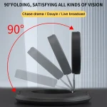 2 in 1 Silicone Desktop Wireless Charger Telescopic Stand For iPhone / Watch Wireless Charger - Image 5