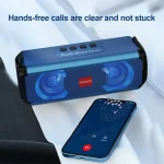 EBS-045 Wireless Stereo RGB Mini Portable Outdoor Music Subwoofer Stereo Speaker with Light - Image 5