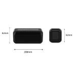 EBS-307 20W High-power Portable Subwoofer Waterproof Wireless Bluetooth Speaker - Image 2