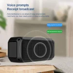 EBS-307 20W High-power Portable Subwoofer Waterproof Wireless Bluetooth Speaker - Image 5