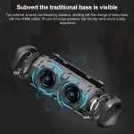 EBS-605 Outdoor Portable Fabric Waterproof Wireless Bluetooth Subwoofer Speaker - Image 4