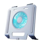 R-JUST HZ25 3.5W Aluminum Alloy Large Turbo Desktop Fan Cooling Laptop Stand