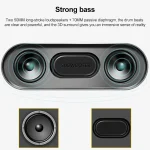 EBS-603 Portable Outdoor Waterproof TWS Audio 3D Surround Wireless Bluetooth Speaker - Image 4