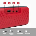 EBS-039 Portable Retro Card Single Speaker Mini Wireless Bluetooth Speaker - Image 3