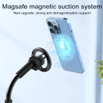 R-JUST HZ27 Desktop Phone Tablet Holder Disc Magnetic Suction Telescopic Bracket - Image 5